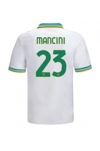 AS Roma Gianluca Mancini #23 Jalkapallovaatteet Kolmaspaita 2025-26 Lyhythihainen